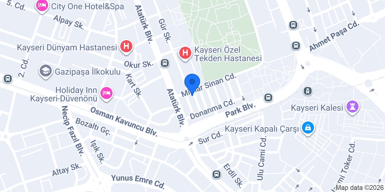 ÂHİR TURİZM konumu