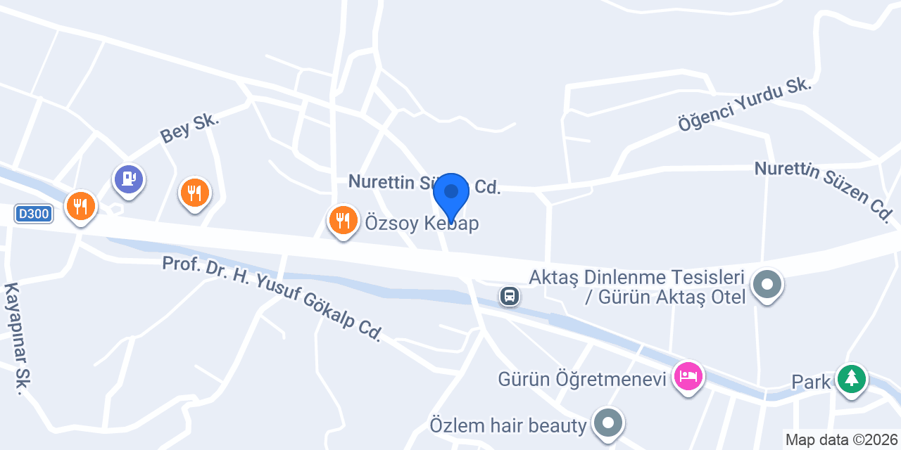 Kültür kitabevi konumu