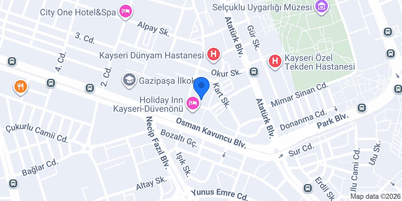 ÇINAROĞLU YMM konumu