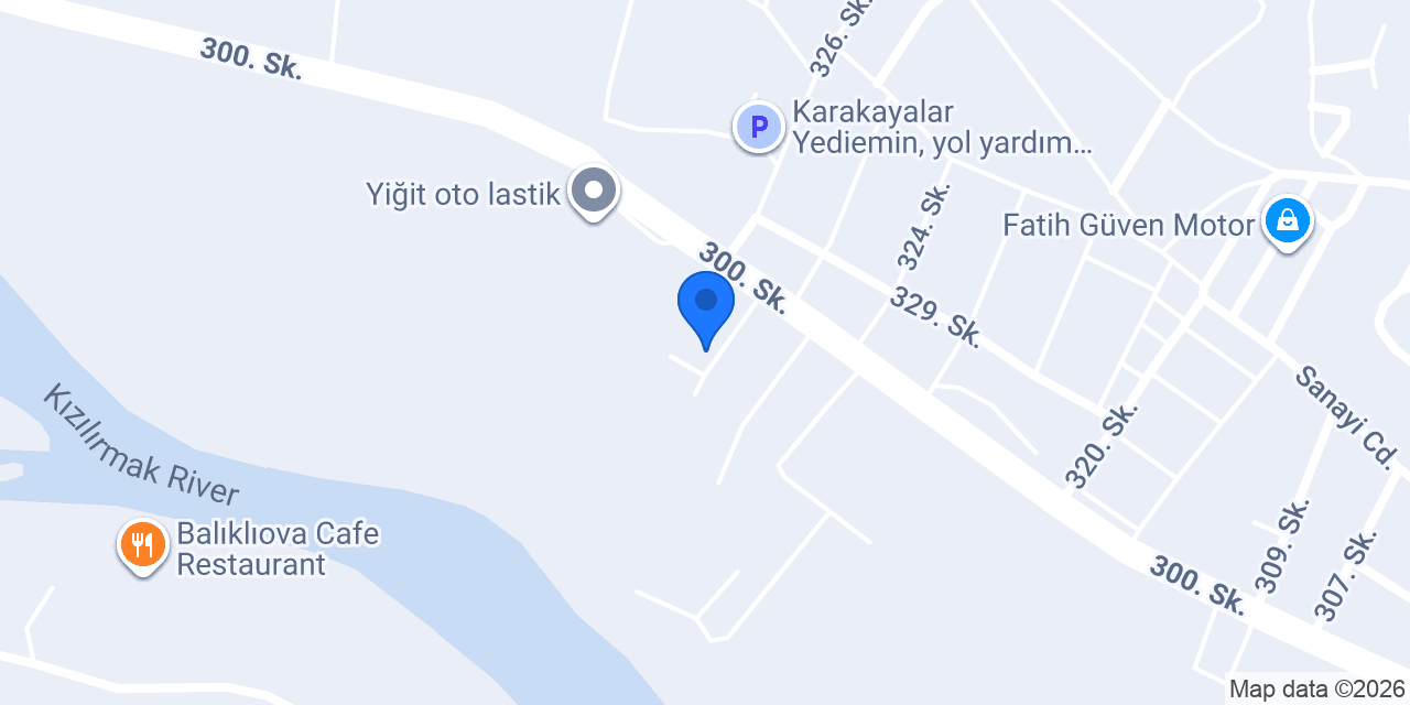 Şenyavuz Orman Ürünleri konumu