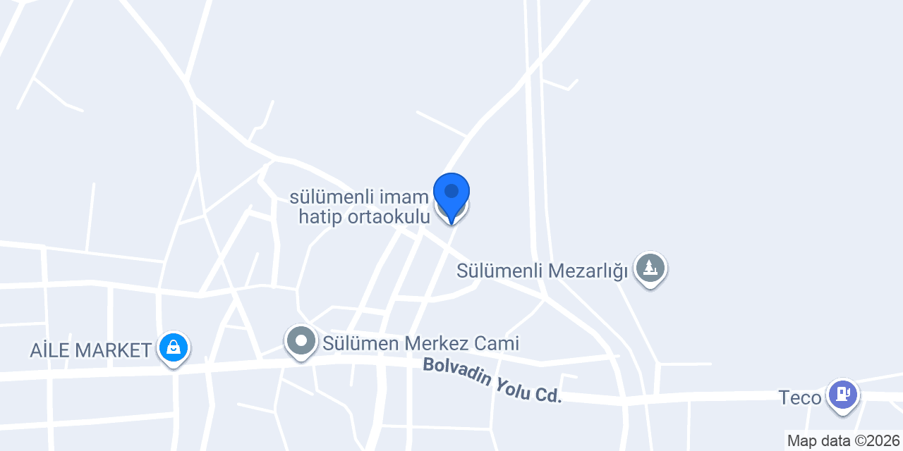 sülümenli imam hatip ortaokulu konumu
