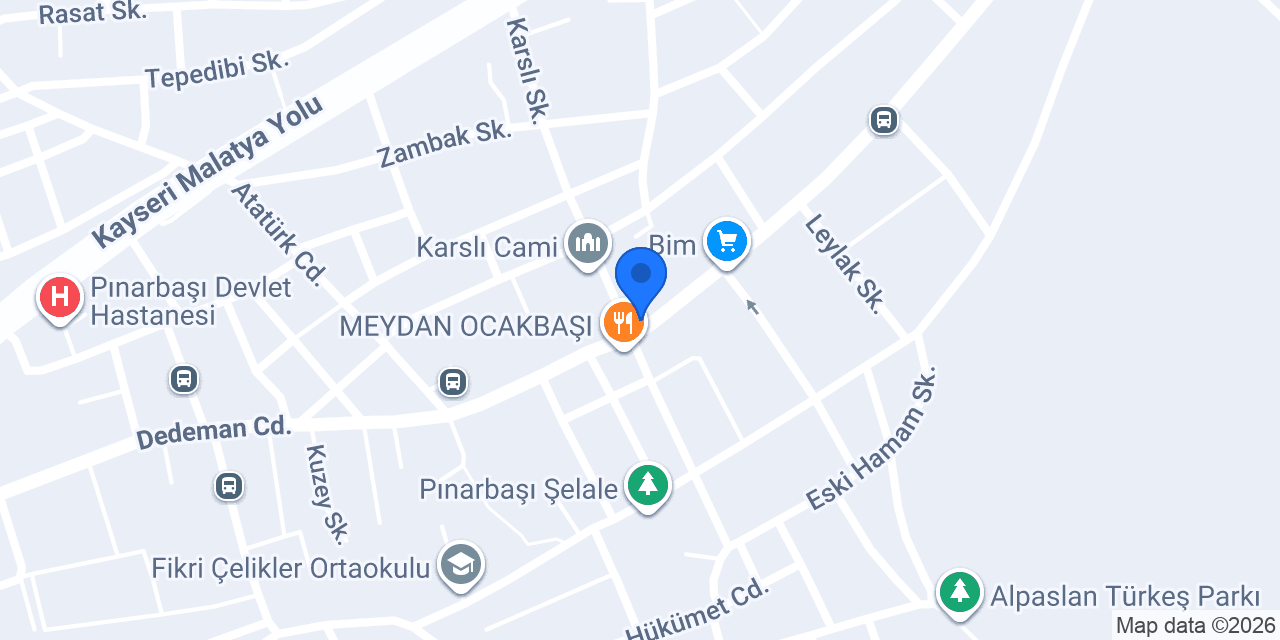 Çiftci Döner Erdal usta konumu
