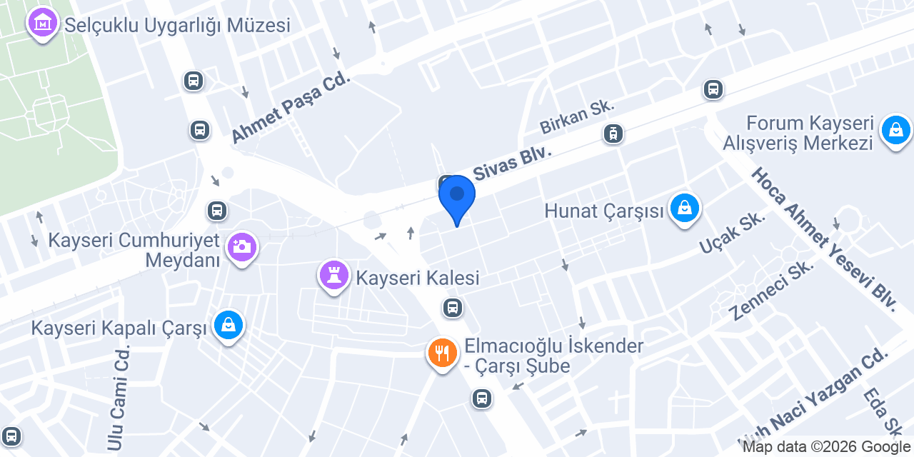 Kayseri Tatile konumu