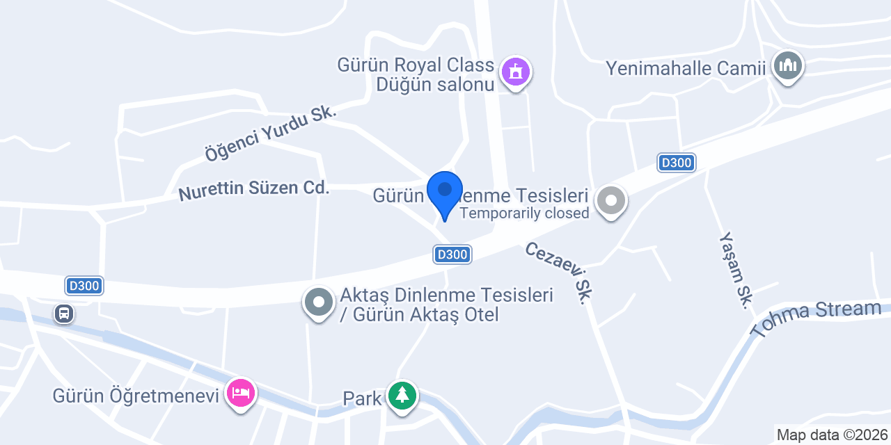 Ptt-gürün Şubesi konumu