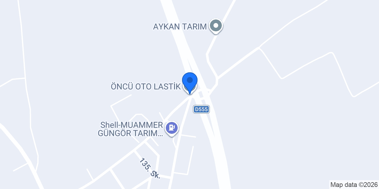 ÖNCÜ OTO LASTİK konumu