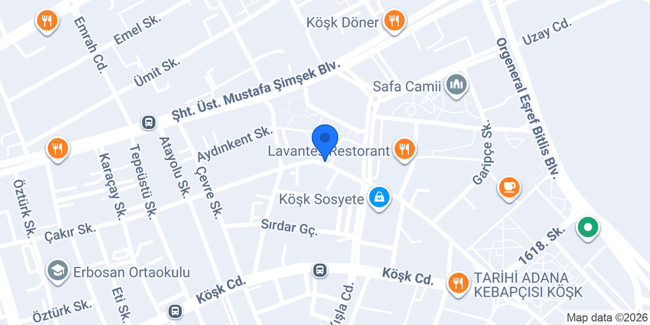Gülnur modaevi konumu