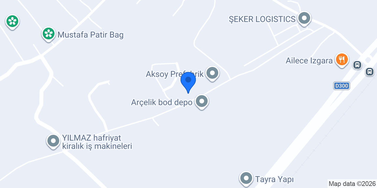Erciyes İçecek konumu