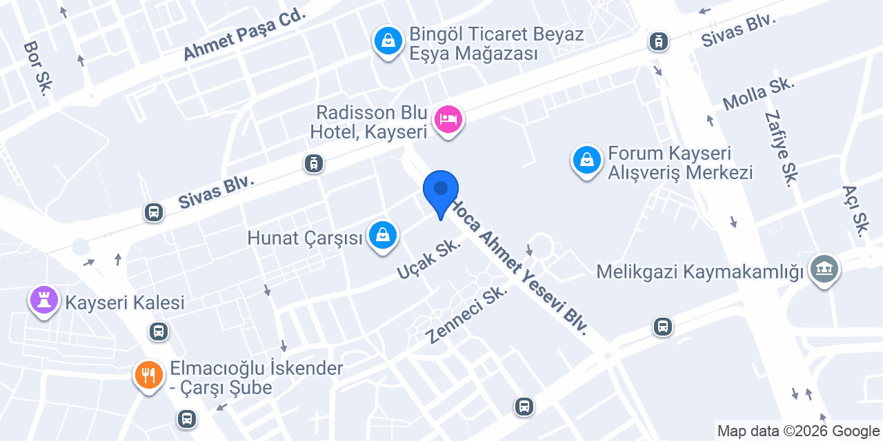 Ema Mimarlık konumu