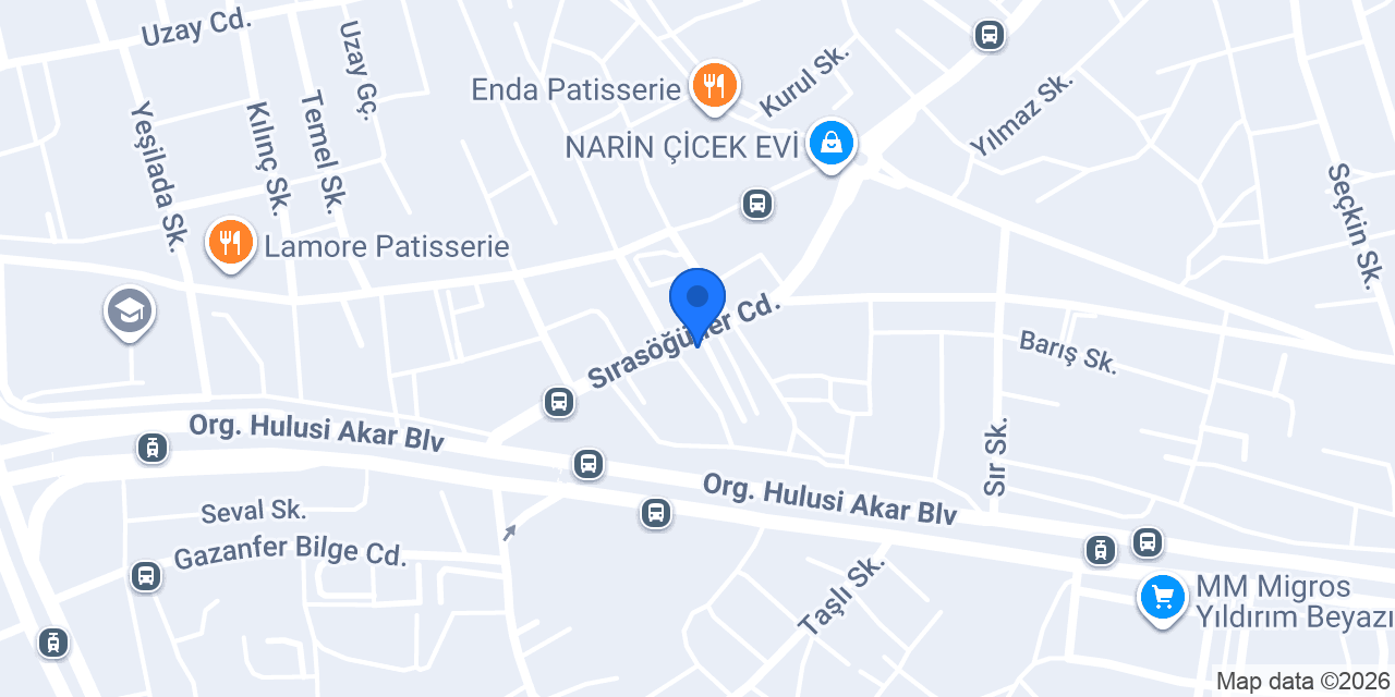 Başak Pide Fırını konumu