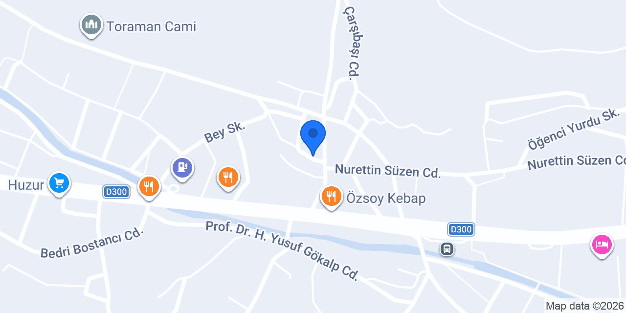 Etkin Veteriner Kliniği konumu