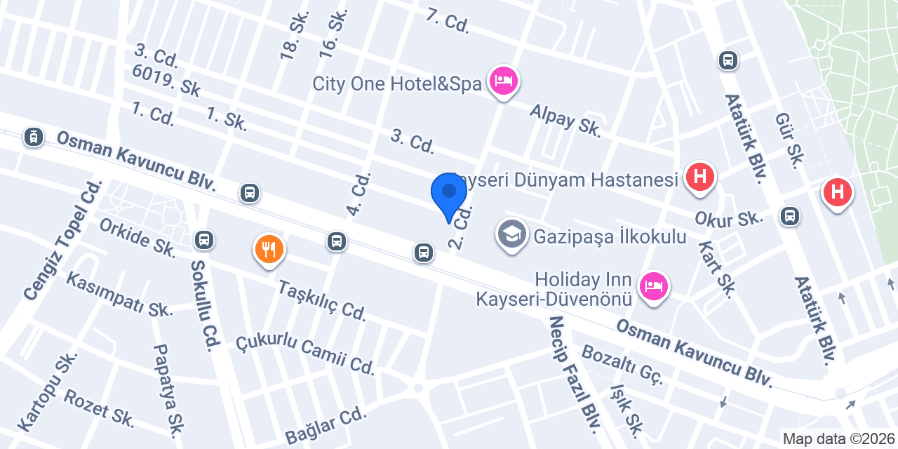 İnci MOBILYA konumu