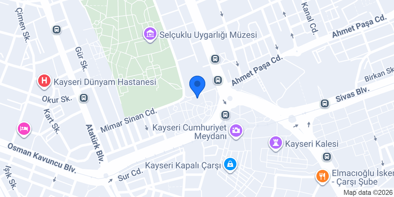 SUNA ÇİÇEKEVİ konumu