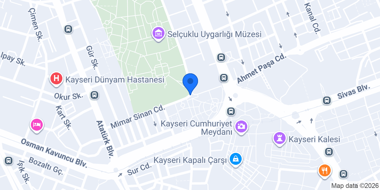 Tomurcuk Çiçek konumu