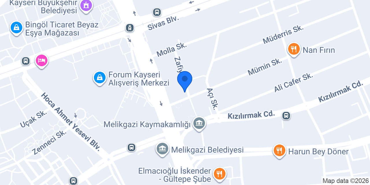 AYSİMA TERZİ konumu