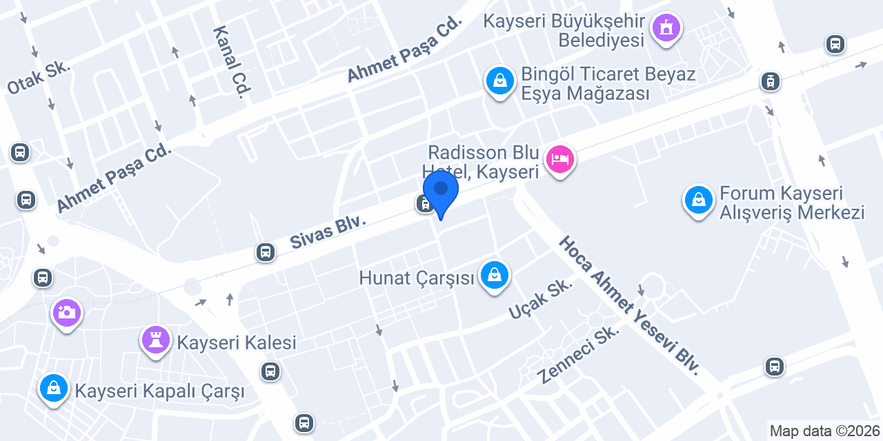 Elmacıoğlu İskender - Cadde Ekspres konumu