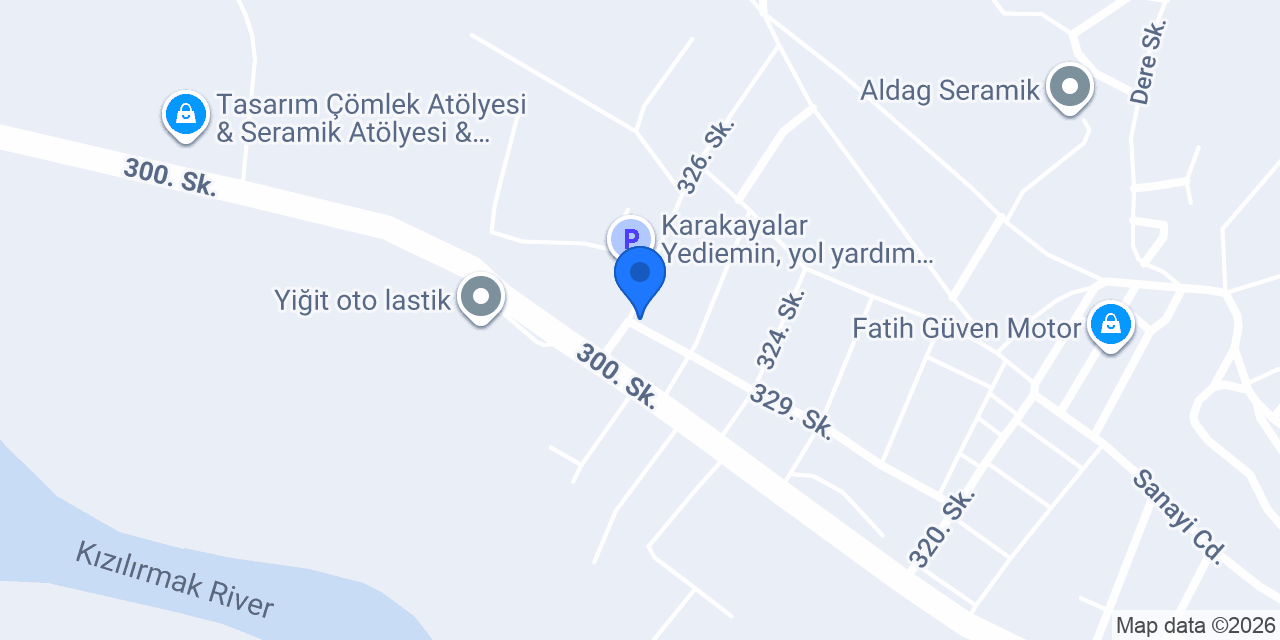 Doğa Çömlekçilik konumu