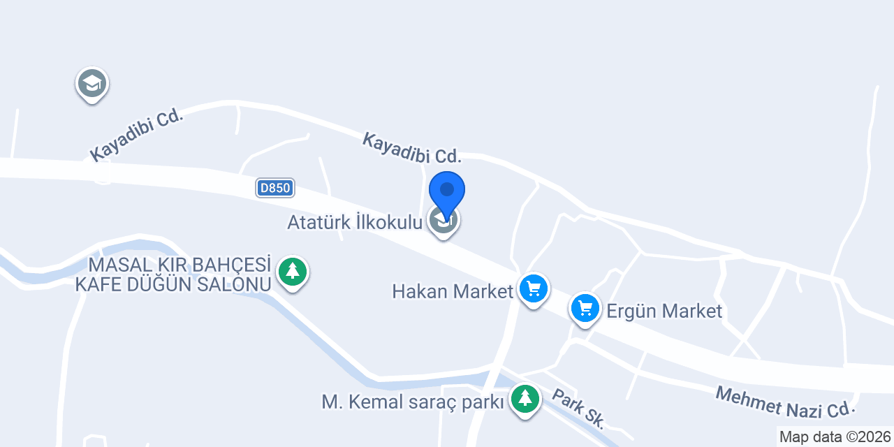 Atatürk İlkokulu konumu