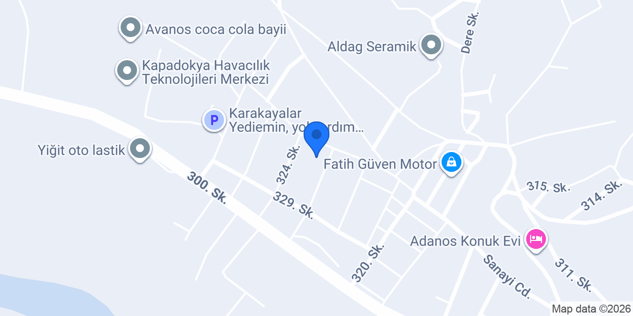 Çömlek Diyarı Atölye konumu