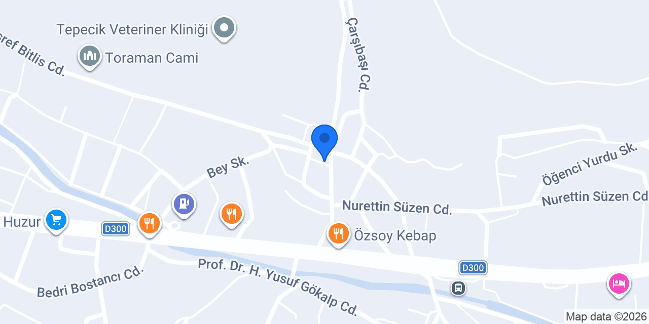 Koç Ticaret Gürün konumu