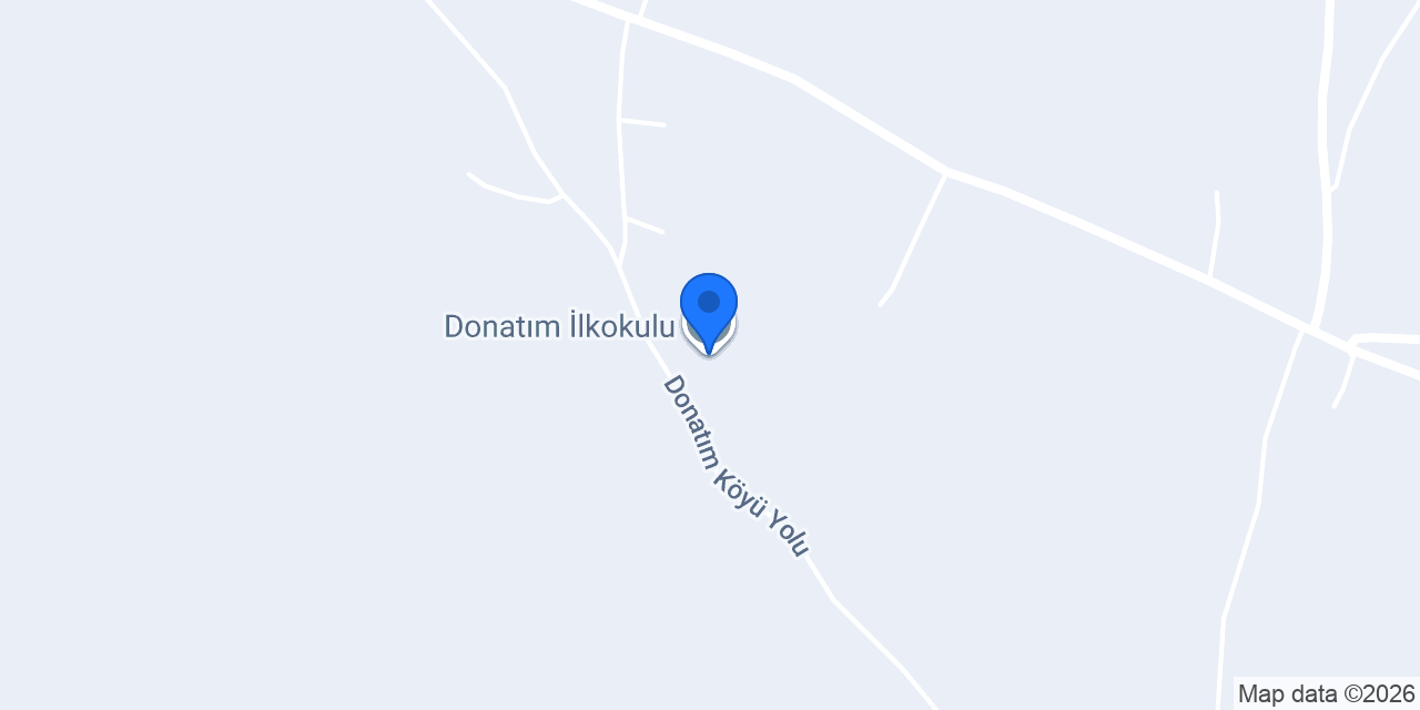 Donatım İlkokulu konumu