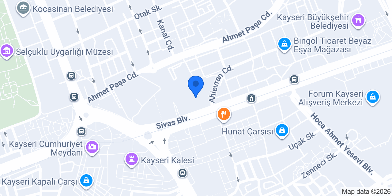 Temizsoy Başarı Sürücü Kursu konumu