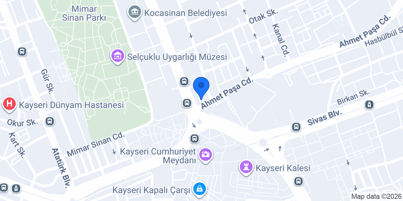 İşler Kitabevleri konumu