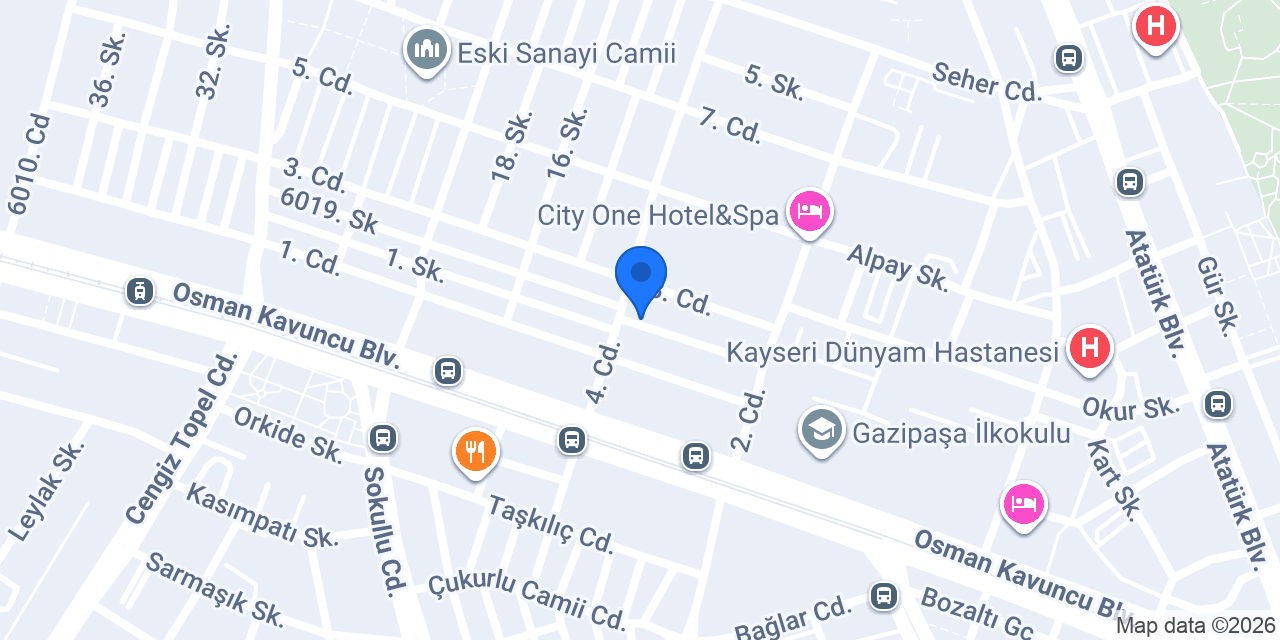 Baykal Elektrik Dalgıç Pompa konumu