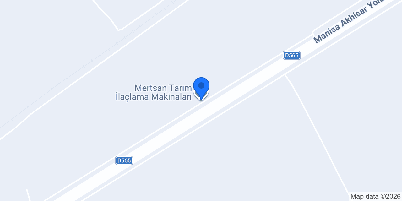 Mertsan Tarım İlaçlama Makinaları konumu