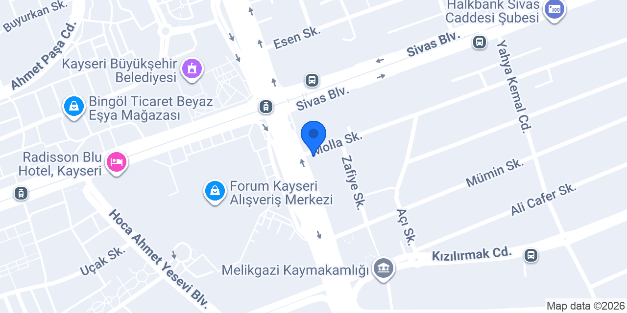 Yücel Cam konumu
