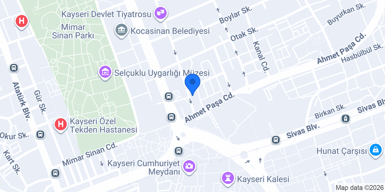 Yerkeoğlu Vefa Emlak konumu