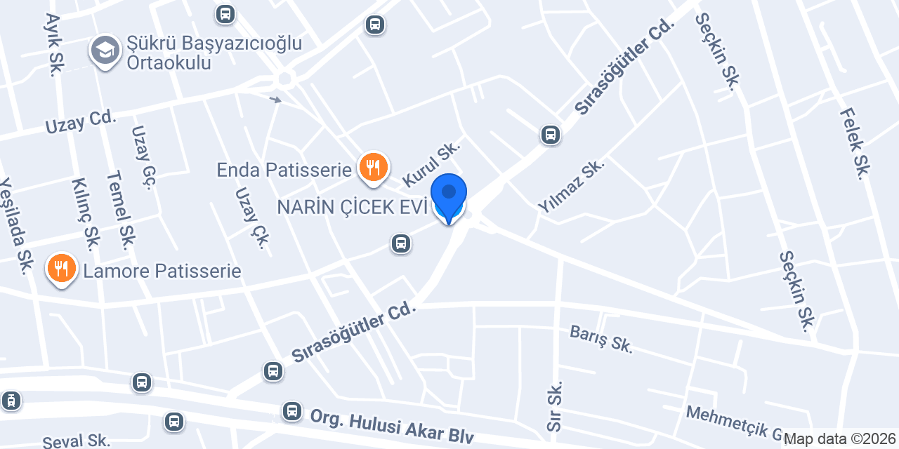 NARİN ÇİCEK EVİ konumu