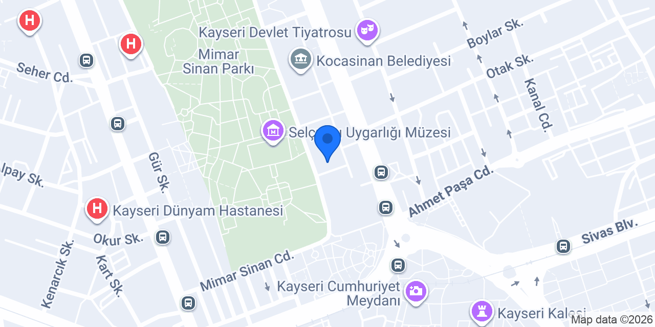 Kayseri Avukat Serkan Karaca konumu