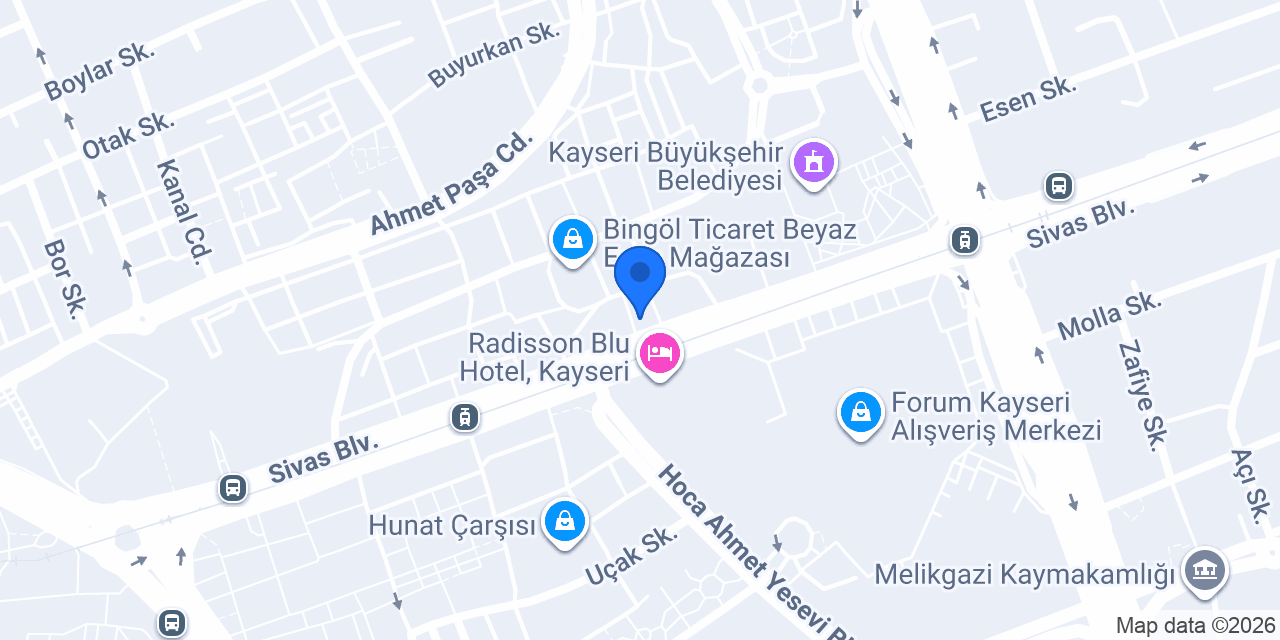 Av. Ahmet Şevki DOĞAN konumu
