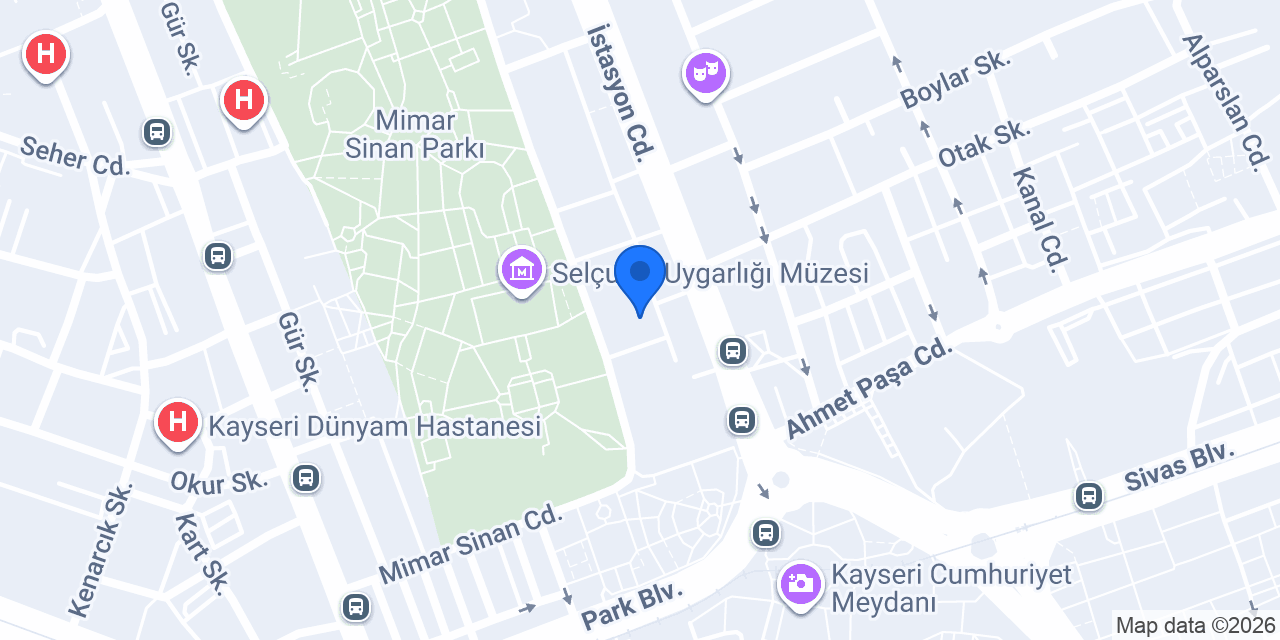 PGL Mimarlık konumu