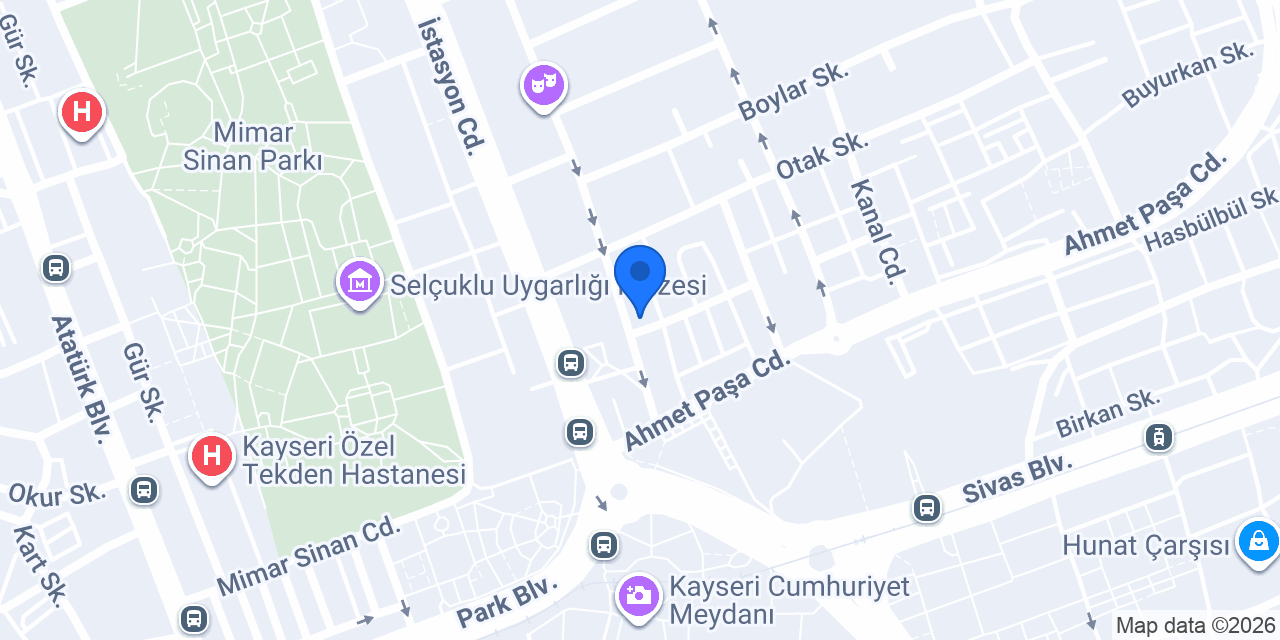 ARICI ECZANESİ konumu