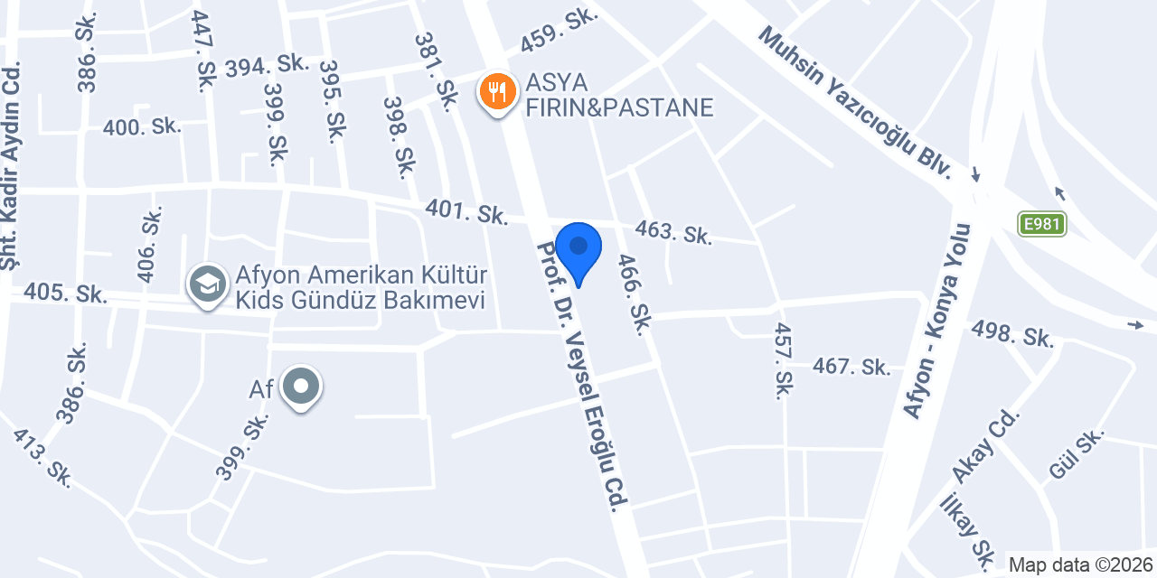 Gülbahçesi Anaokulu konumu