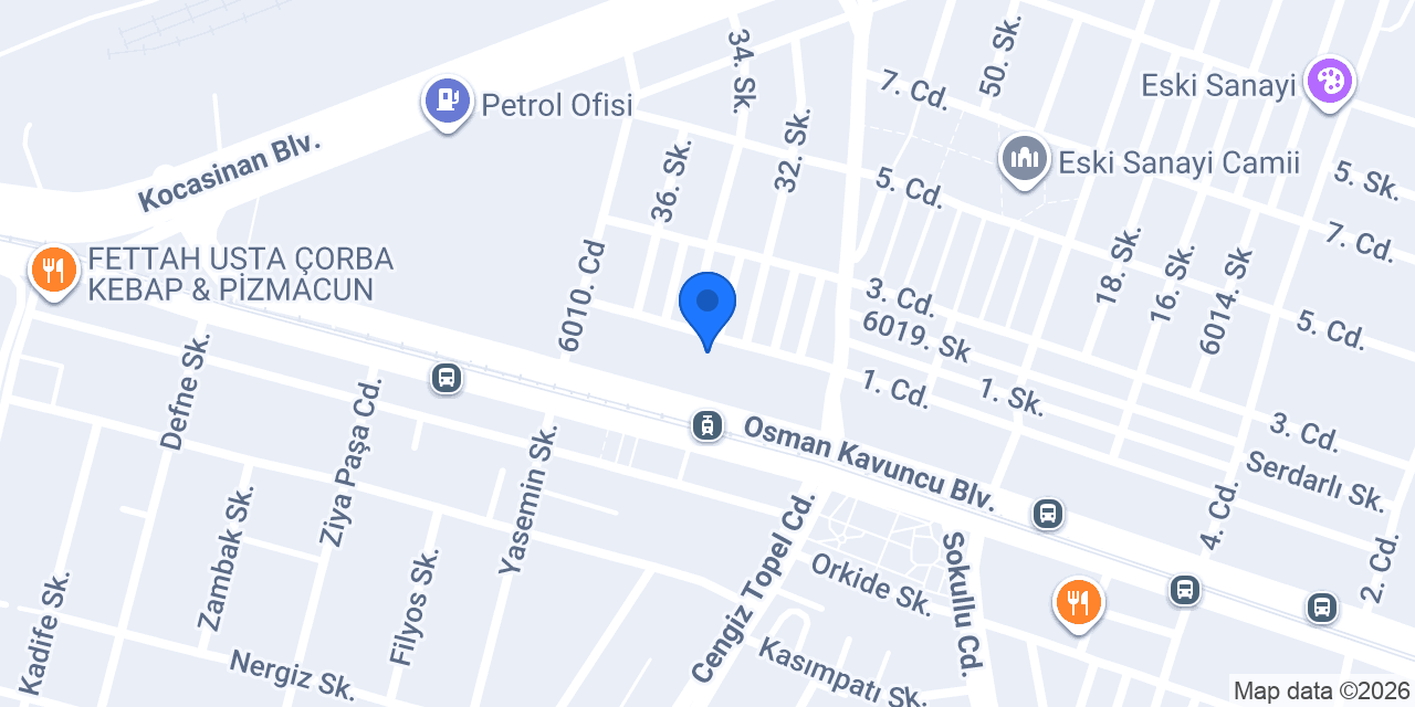 ALLENA(Özgür Mobilya) konumu