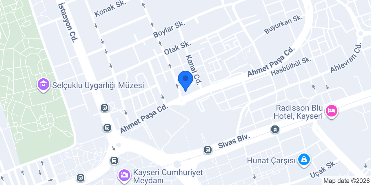 YALÇINTAŞ HUKUK BÜROSU konumu