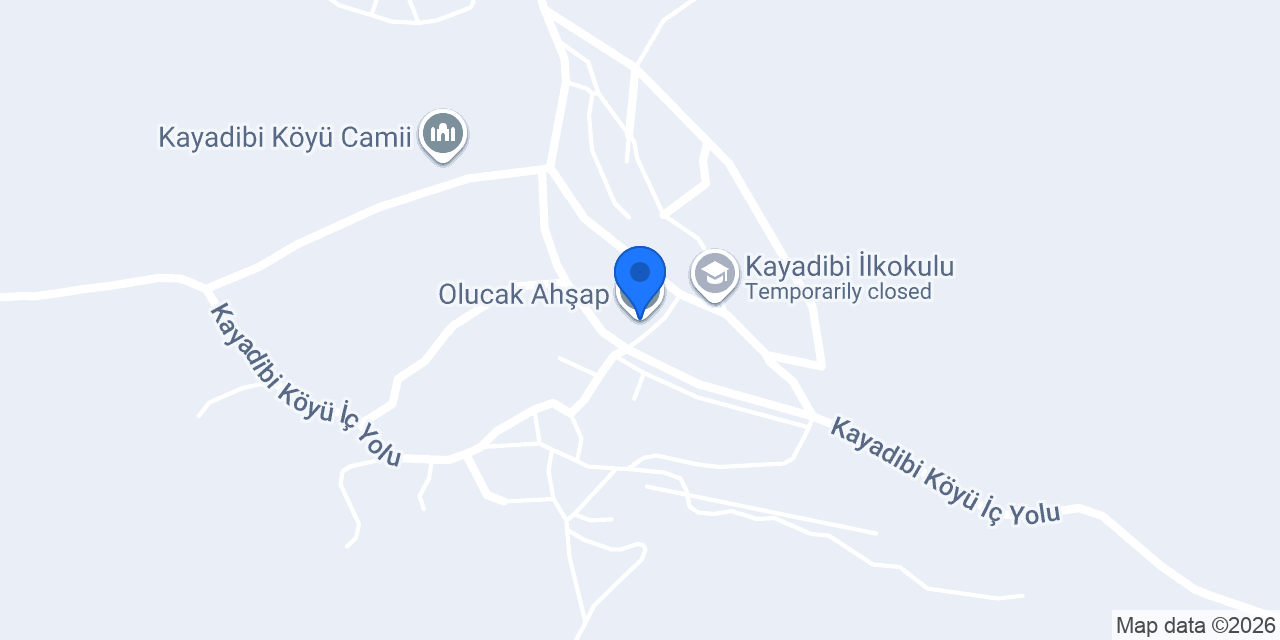 Olucak Ahşap konumu