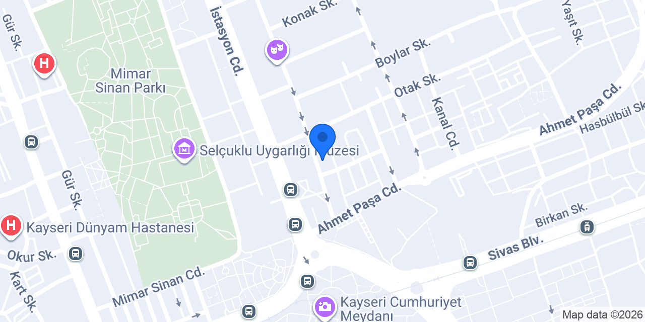 Hilal Optik konumu
