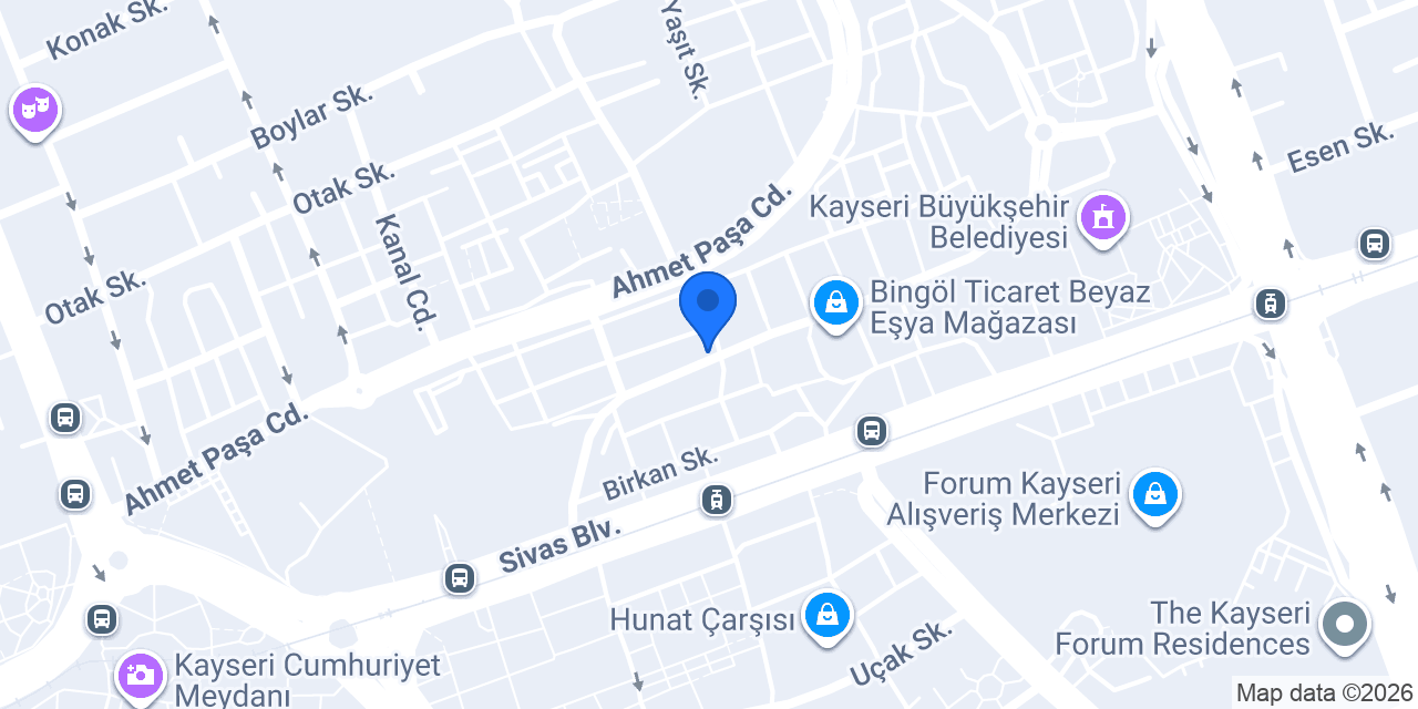 Stüdyo Şahan konumu