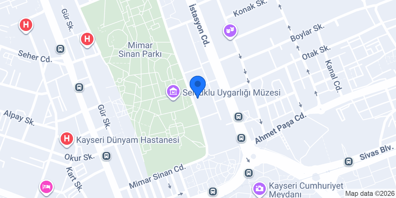 Avukat Cafer ŞAHİN konumu