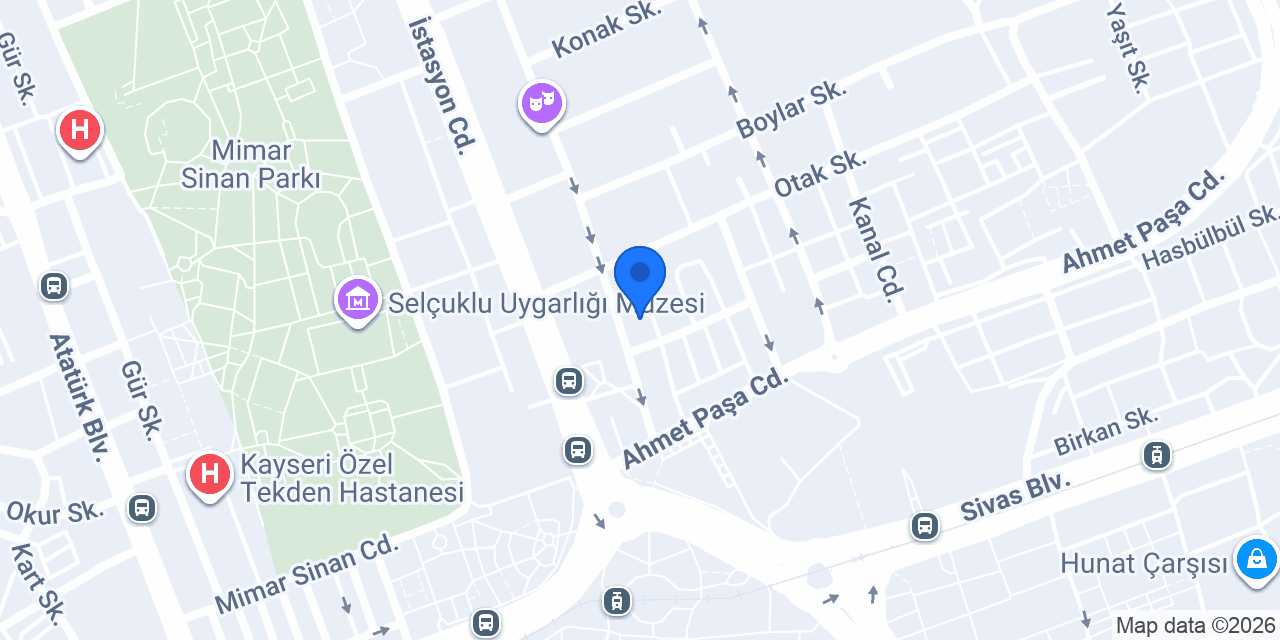 TURKUVAZ OPTİK konumu