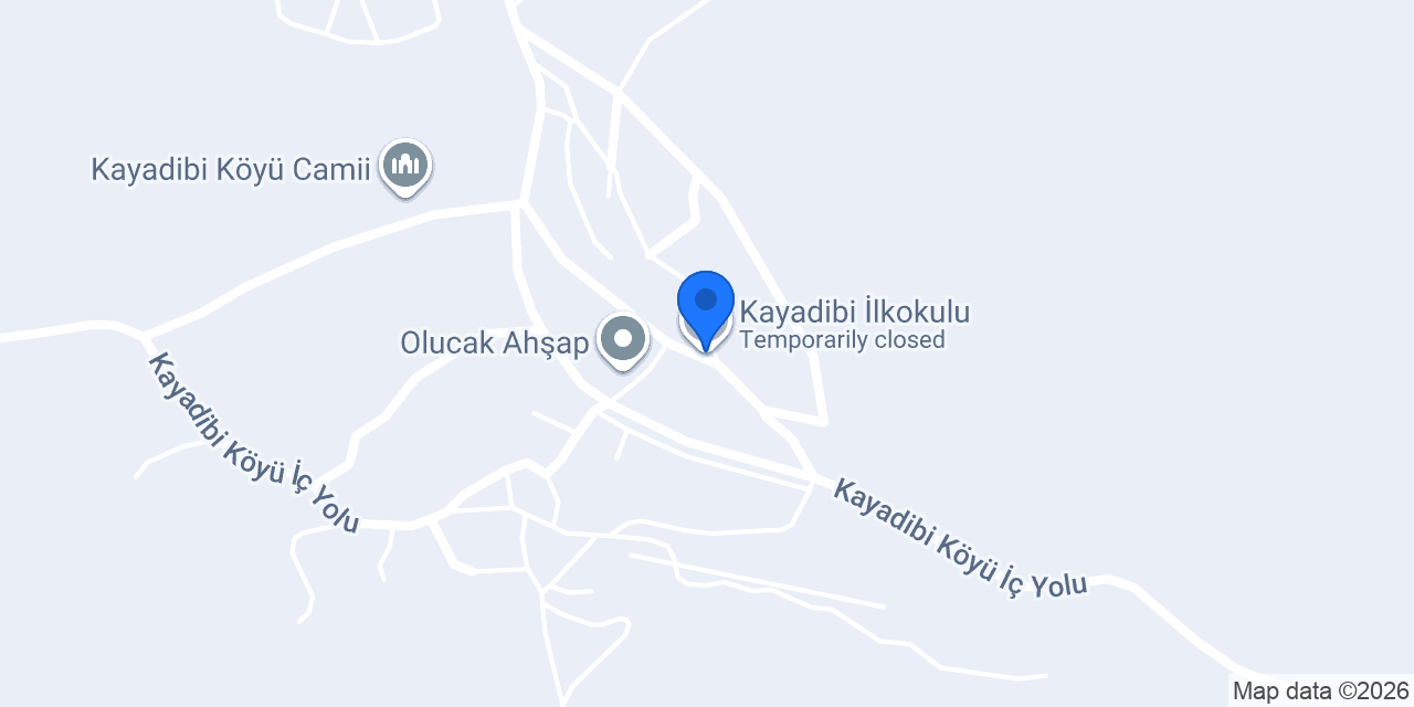 Kayadibi İlkokulu konumu