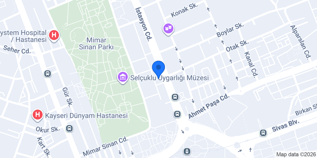 Dedeoğlu Eczanesi konumu