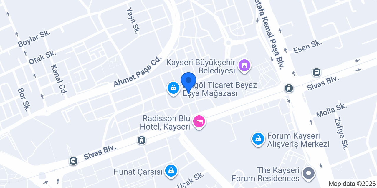 Petshop Özcan konumu