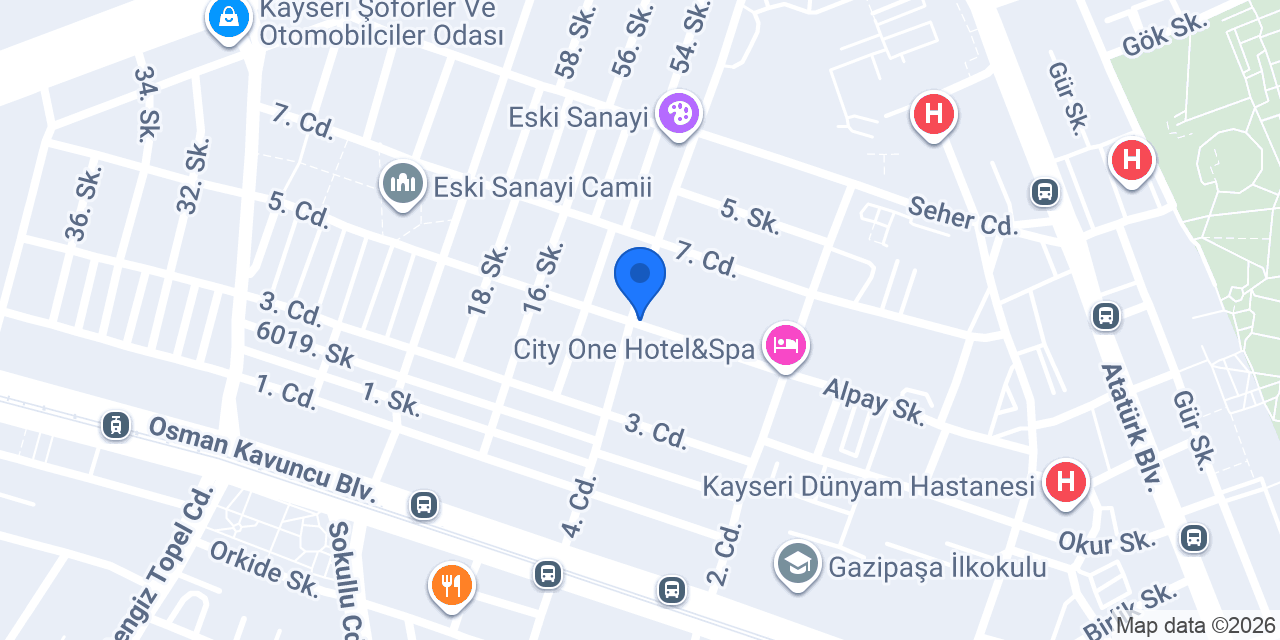 Akın Elektrik konumu