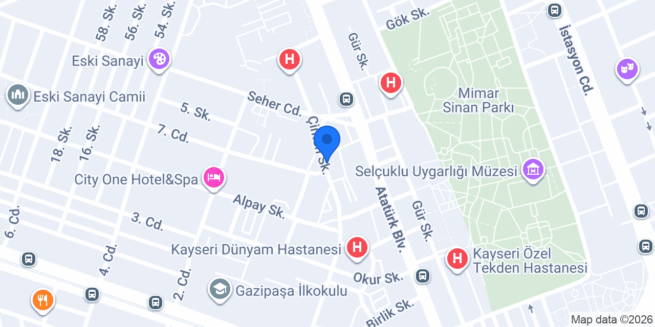 Modern Fırın konumu
