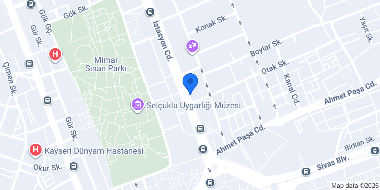 Hizmet Çorba Kebap konumu