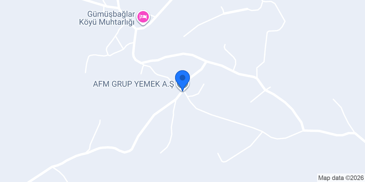 AFM GRUP YEMEK A.Ş konumu